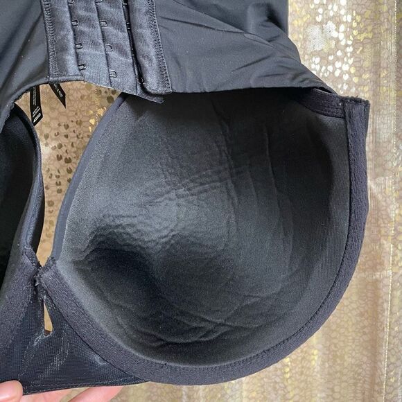 Torrid Curve Rich Black Perfect T-Shirt Bra 42DD - Picture 6 of 10
